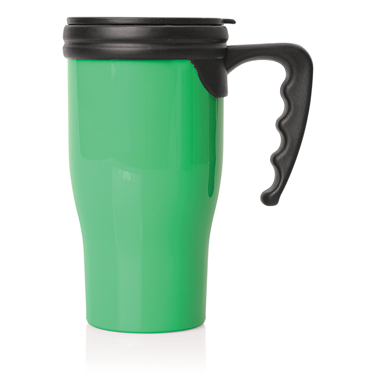 large plastic travel mug